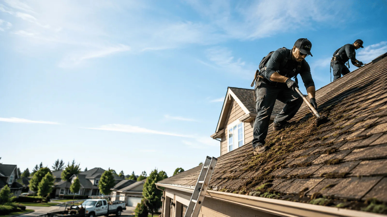 Roof Moss Removal in Stanley, NC near me